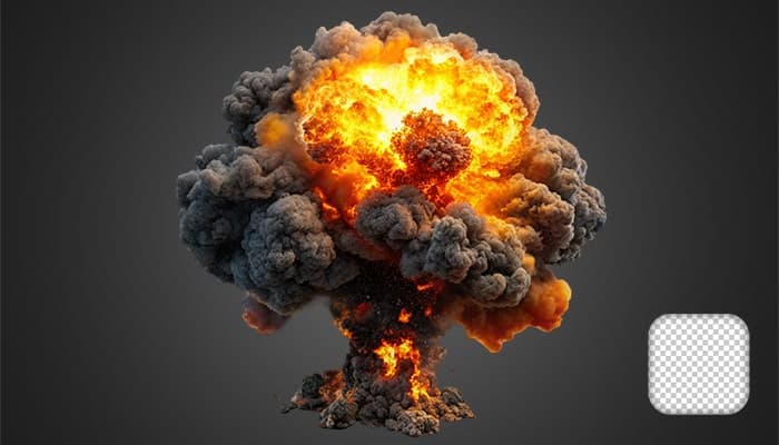 تصویر PNG انفجار بزرگ