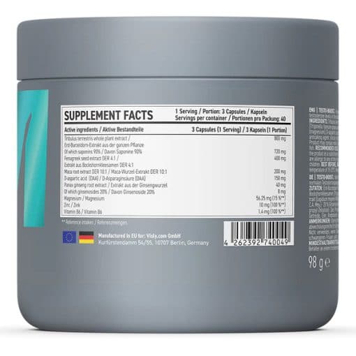 تست بوستر ویسلی VISLY Testo Boost — تصویر ۲