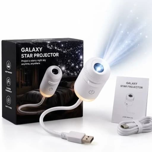 چراغ خواب و پروژکتور کهکشانی Starry Sky پروژکتور آسمان شب کهکشانی مبلمان فرنا مدل 1148775