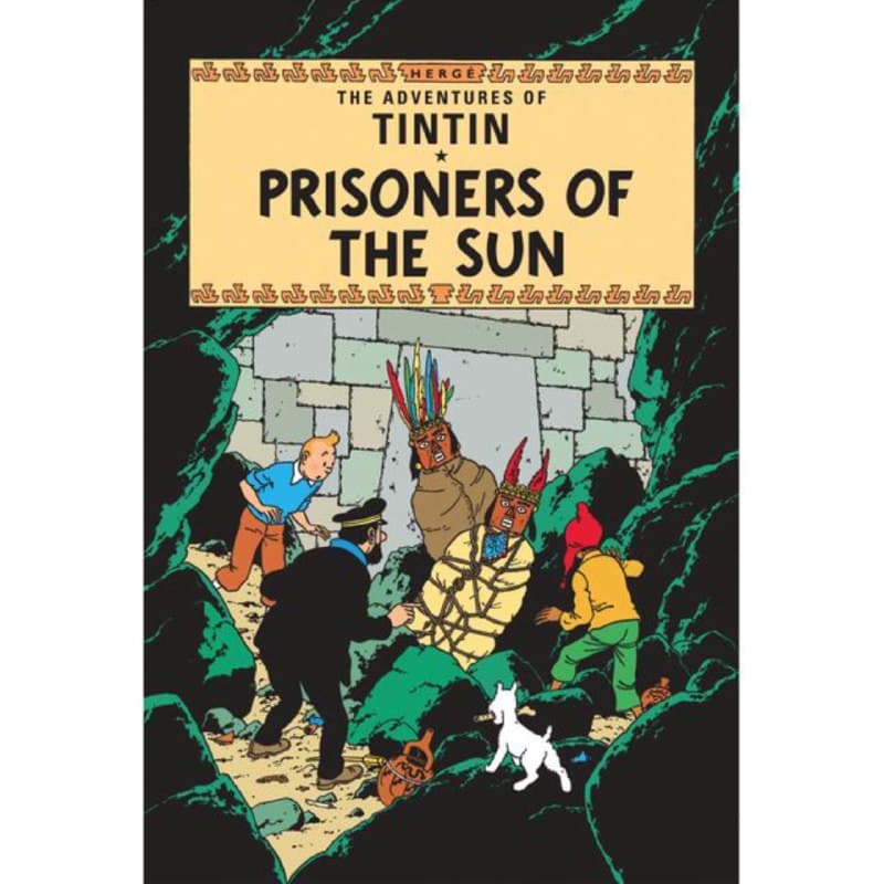 کتاب ماجراهای تن تن The Adventures of TinTin Prisoners of The Sun