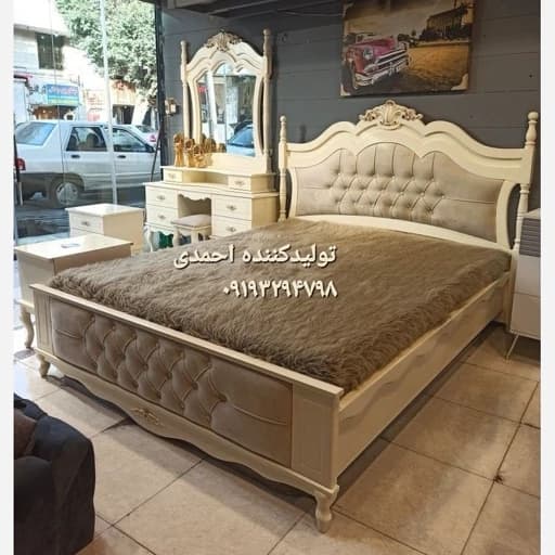 سرویس خواب دونفره جانان مدرن مبلمان فرنا مدل 1140830