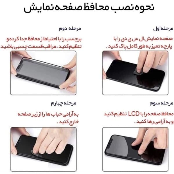 محافظ صفحه نمایش ال کا جی مدل سوپر ایکس مناسب برای گوشی موبایل سامسونگ Galaxy A16 / A26 — تصویر ۵