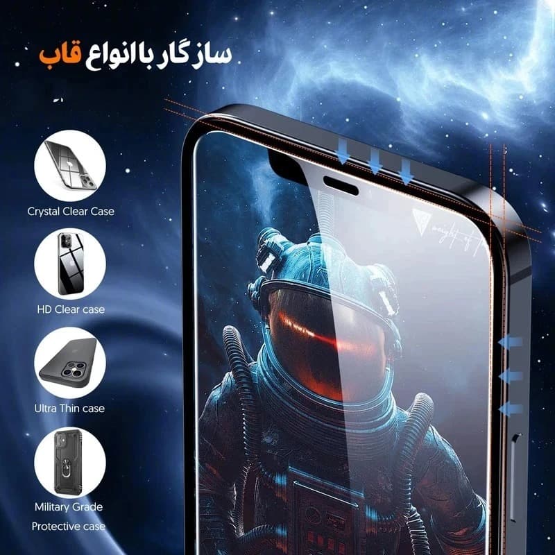 محافظ صفحه نمایش ال کا جی مدل سوپر ایکس مناسب برای گوشی موبایل سامسونگ Galaxy A16 / A26 — تصویر ۳