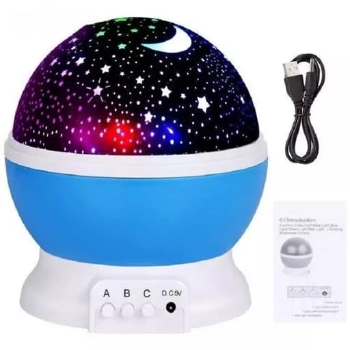 چراغ خواب کهکشانی چرخشی مدل Star Master مبلمان فرنا مدل 1148743