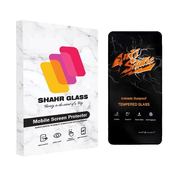 محافظ صفحه نمایش شهر گلس مدل Anti-Static مناسب برای گوشی موبایل اپل IPHONE 13 — تصویر ۳