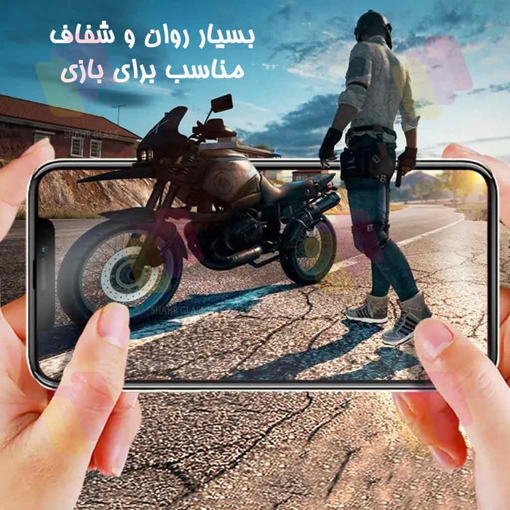 محافظ صفحه نمایش شهر گلس مدل SUPRDS مناسب برای گوشی موبایل اپل iPhone 16 — تصویر ۲