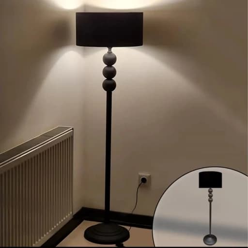 آباژور کنارسالنی ایستاده مدرن مبلمان فرنا مدل 1148723