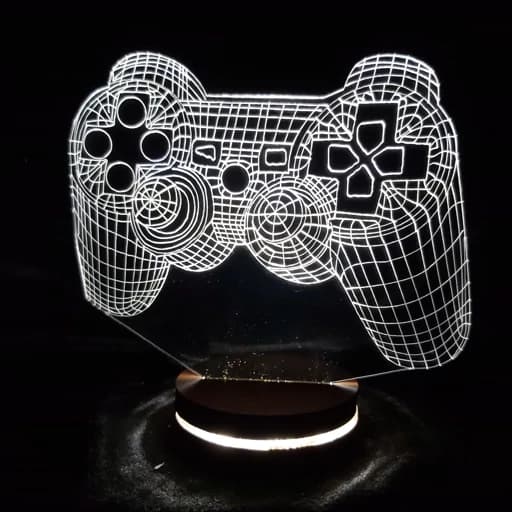 بالبینگ آباژور شبخواب چراغ خواب سه بعدی مدل دسته بازی ps4 مبلمان فرنا مدل 1148722