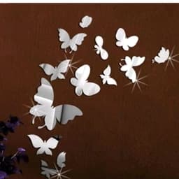 اینه دکوراتیو مدل پروانه مجموعه 13 عددی — تصویر ۲