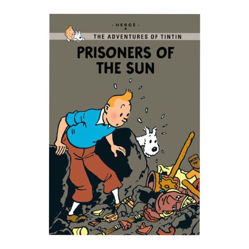 کتاب تن تن زندانی‌های معبد خورشید The Adventures of TinTin Prisoners is the Sun