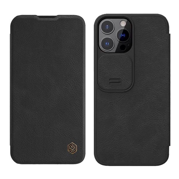 کیف چرمی نیلکین Qin Pro آیفون 13Pro — تصویر ۲