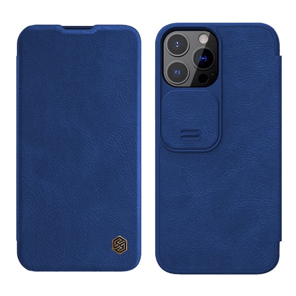 کیف چرمی نیلکین Qin Pro آیفون 13Pro — تصویر ۳