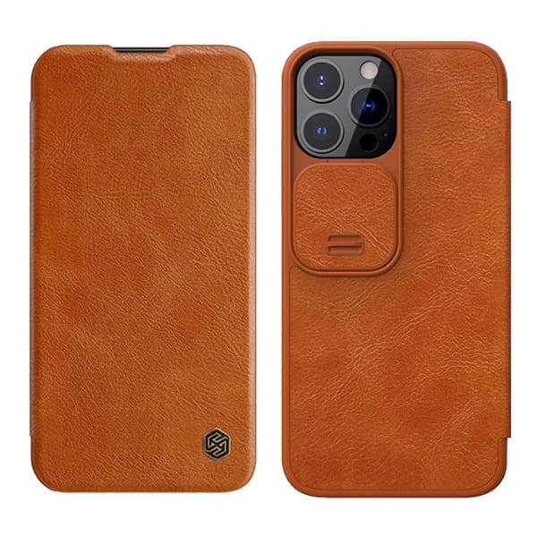 کیف چرمی نیلکین Qin Pro آیفون 13Pro — تصویر ۴