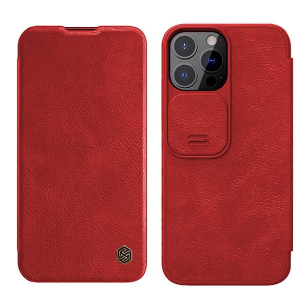 کیف چرمی نیلکین Qin Pro آیفون 13Pro — تصویر ۵