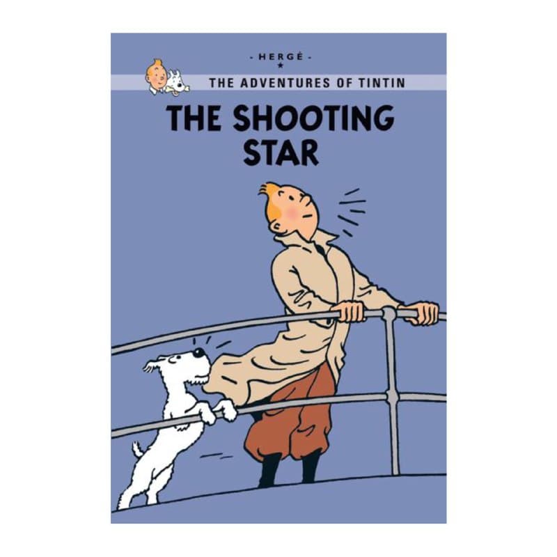 کتاب تن تن و ستاره اسرار آمیز The Adventures of TinTin The Shooting Star