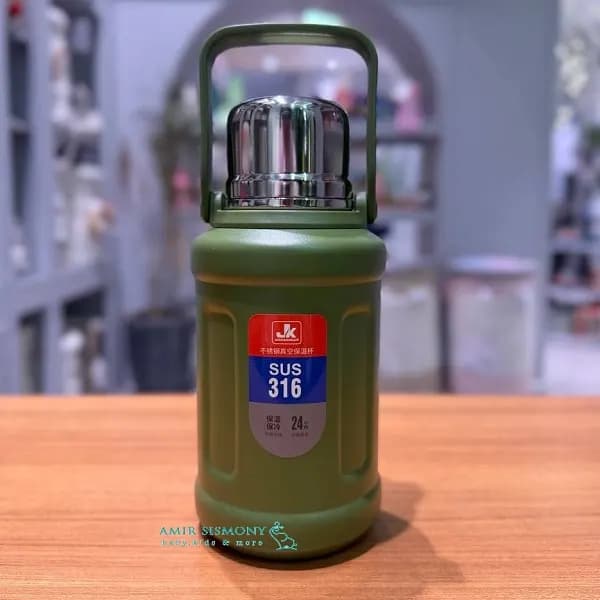 فلاسک دسته بغل یک لیتر جی کی — تصویر ۳