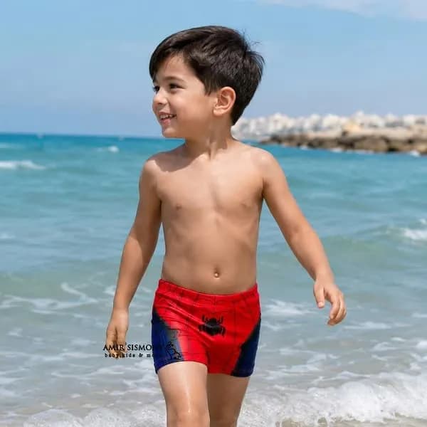 مایو شلوارکی پسرانه اسپایدرمن — تصویر ۵