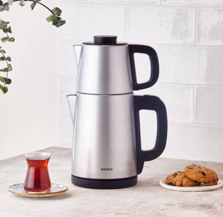 چاییساز برقی کاراجا مدل tea break استیل