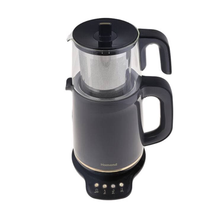 چاییساز برقی هومند مدل Royaltea خاکستری — تصویر ۴