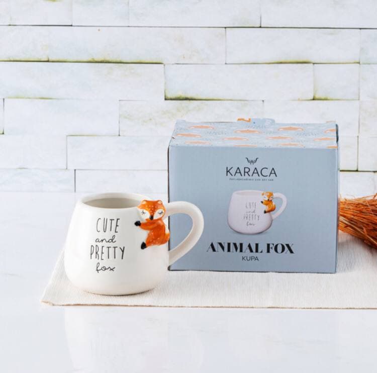 ماگ کاراجا مدل Animal Fox طرح روباه — تصویر ۲