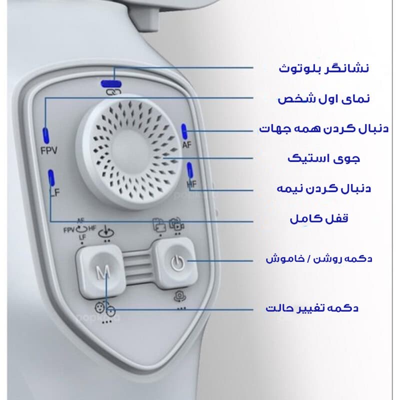 گیمبال لرزشگیر مدل L7C-PRO — تصویر ۵