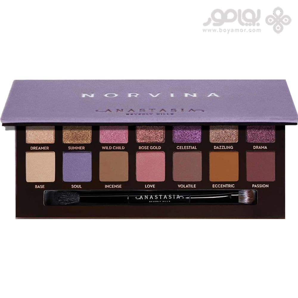 پالت سایه آناستازیا مدل NORVINA