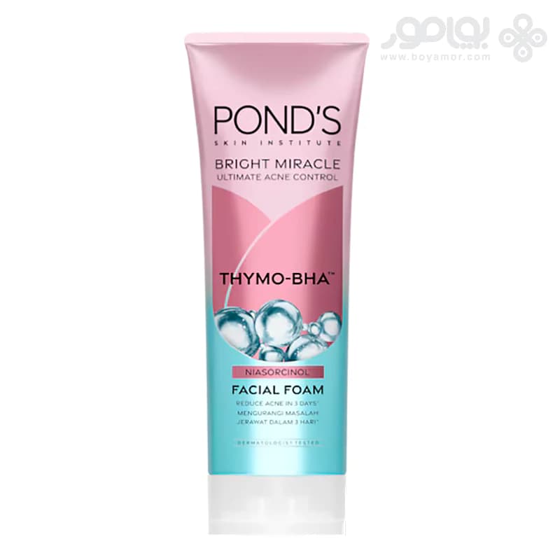 فوم شستشوی صورت پوندز مدل ACNE CONTROL وزن 100 گرم