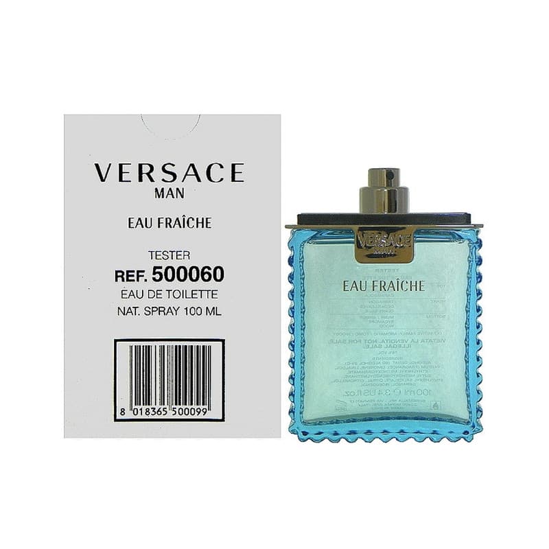 تستر ادو تویلت مردانه ورساچه مدل Versace Man Eau Fraiche حجم 100 میلی لیتر — تصویر ۲