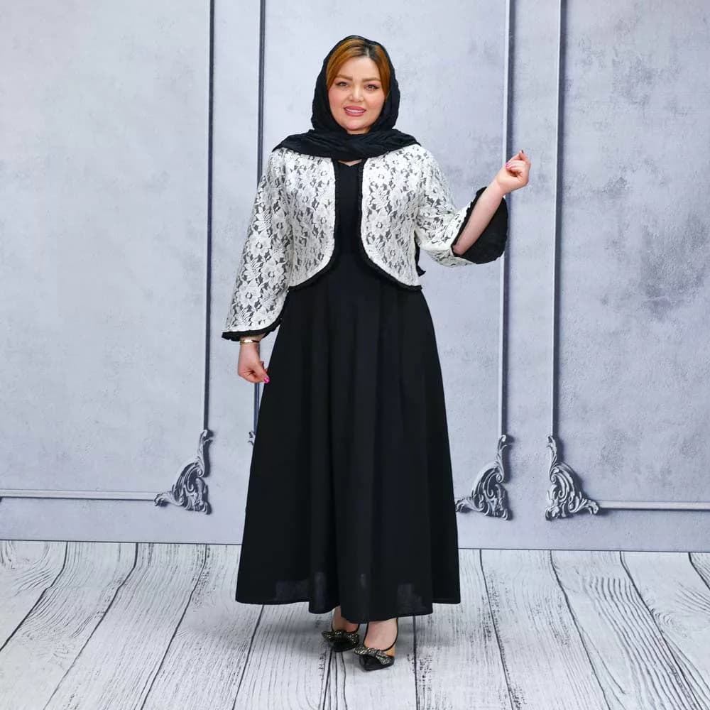 ست کت و دامن گیپور کد 25979
