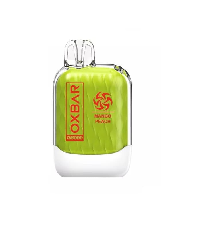 پاد یکبار مصرف 8000 پاف او ایکس بار OXBar هلو انبه