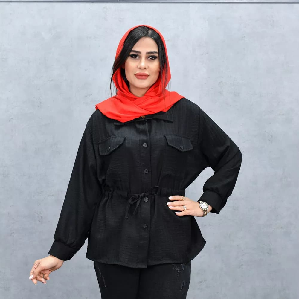 مانتو دخترانه عروسکی کد 25147 — تصویر ۶