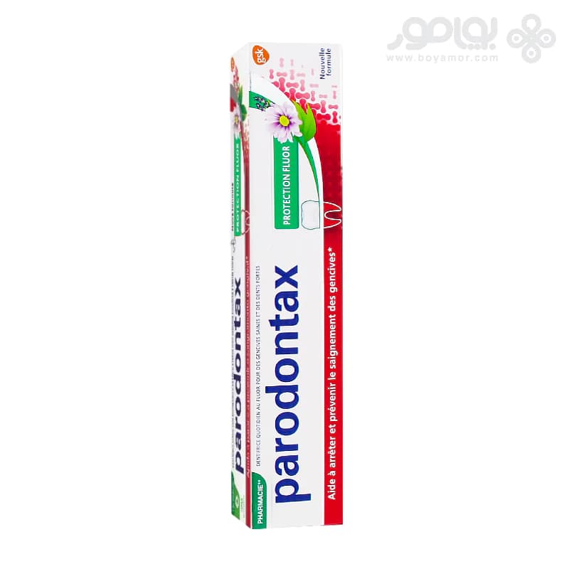 خمیر دندان پارودونتکس مدل FLOURIDE حجم 75 میل
