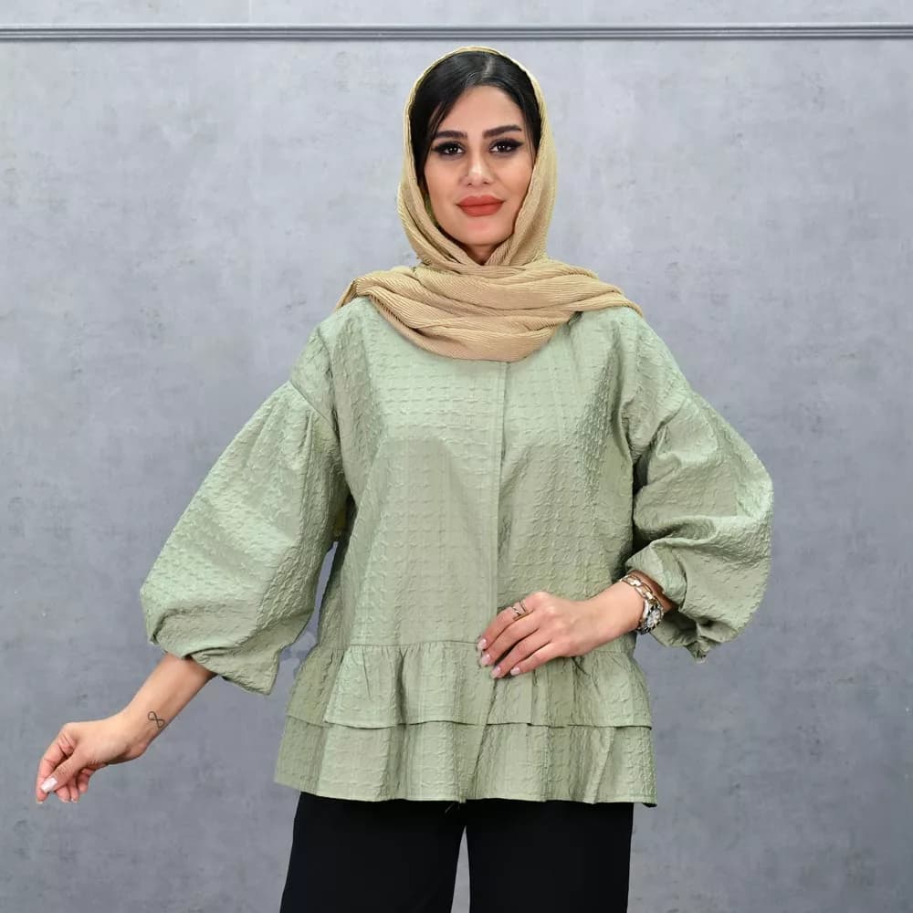 مانتو دخترانه عروسکی کد 24991 — تصویر ۸