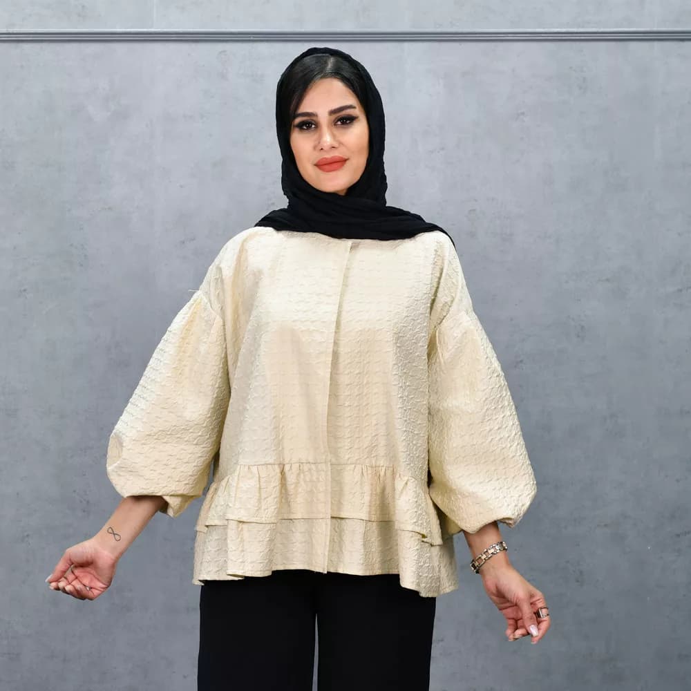 مانتو دخترانه عروسکی کد 24991