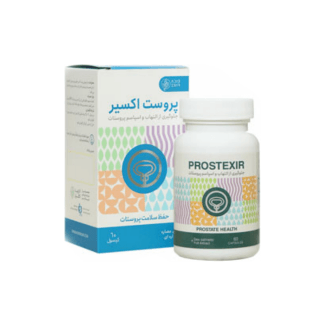 کپسول پروست اکسیر PROSTEXIR ادیب اکسیر 60 عددی