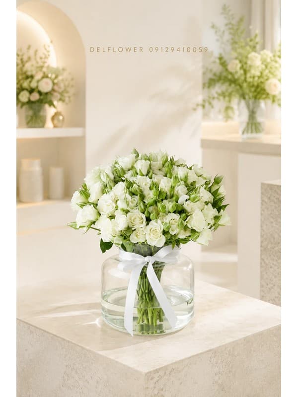 آنلاین دسته گل سفره عقد برای عروس و داماد در کارگر شمالی