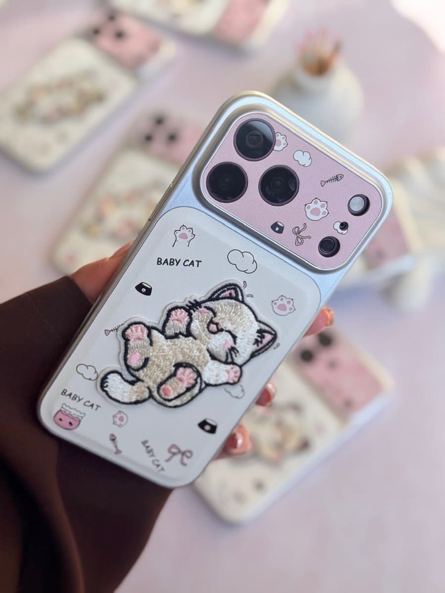 قاب بچه گربه لنز (کدC2327) مناسب برای iPhone 13Pro — تصویر ۷