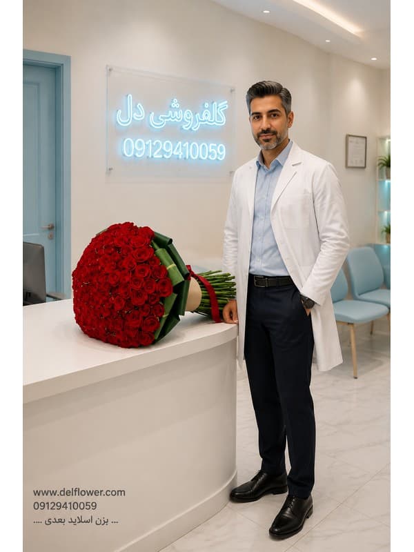 آنلاین دسته گل روز زن برای مادربزرگ در خیابان ولیعصر