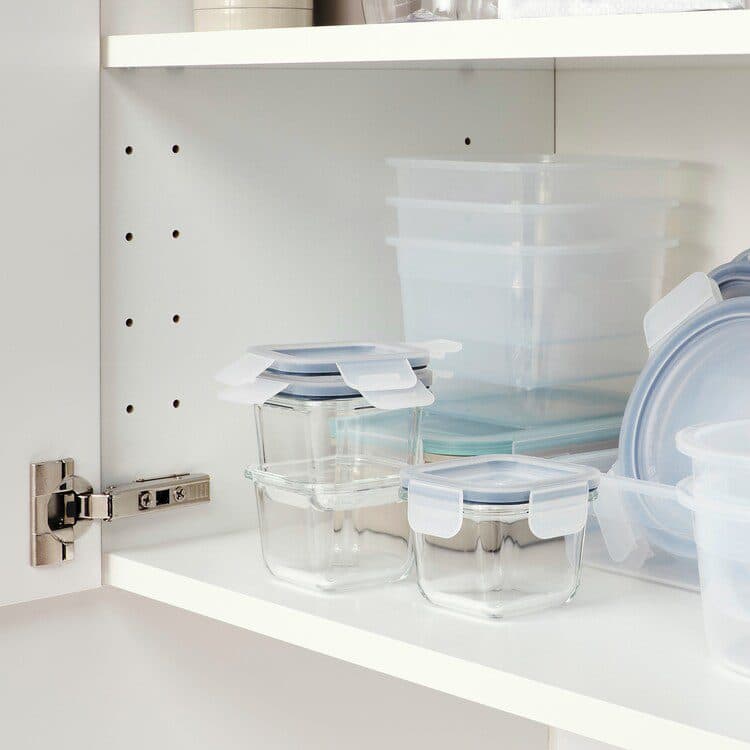 ست ظرف درب دار مربع ایکیا +IKEA-365 — تصویر ۲