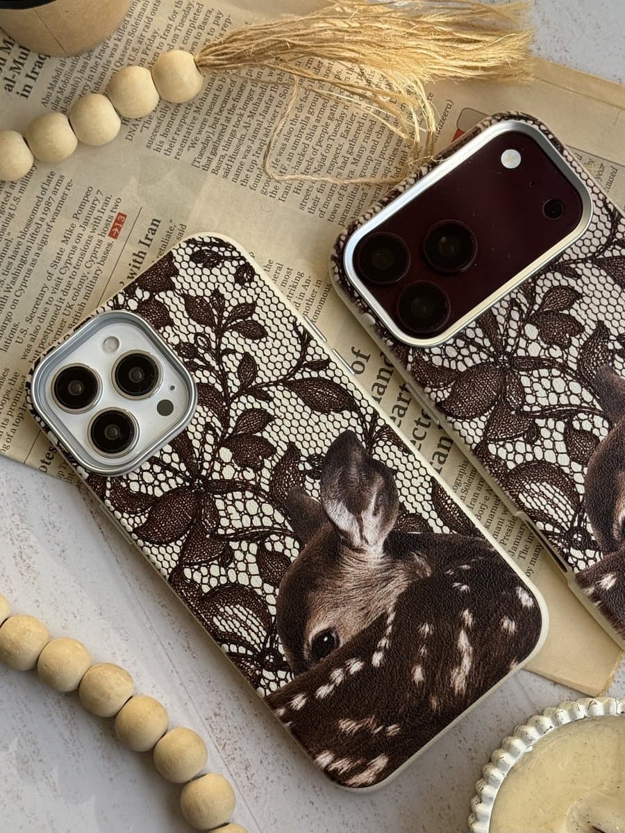 قاب آهو چرمی (کدC2334) مناسب برای iPhone 16Pro — تصویر ۵