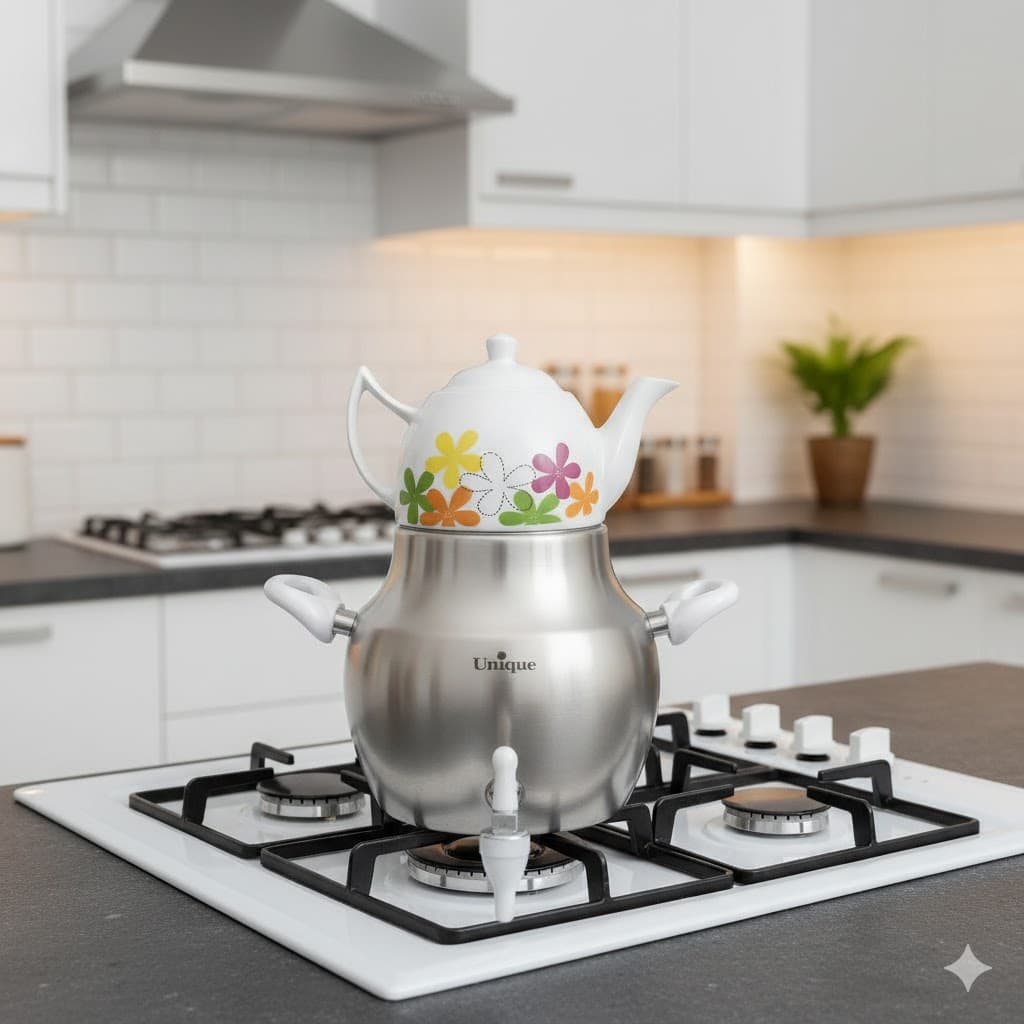 ست کتری و قوری 5 لیتری یونیک کد 7644