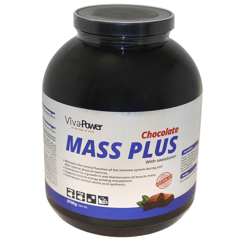 پودر مس پلاس MASS PLUS شکلاتی ویوا پاور
