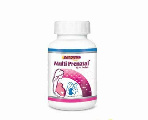 قرص مولتی پریناتال Multi Prenatal ویتاول 60 عددی