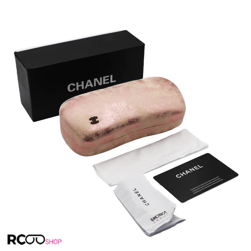 پک اورجینال عینک برند شنل Chanel با تمام تجهیزات مدل 992449