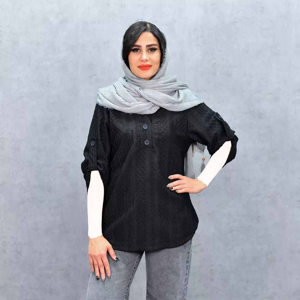 شومیز دخترانه کد 25178 — تصویر ۳