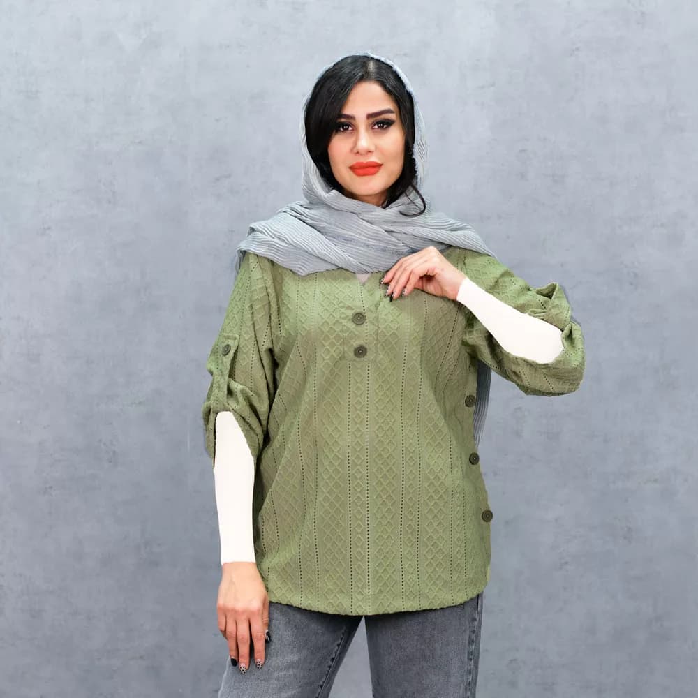 شومیز دخترانه کد 25178 — تصویر ۲