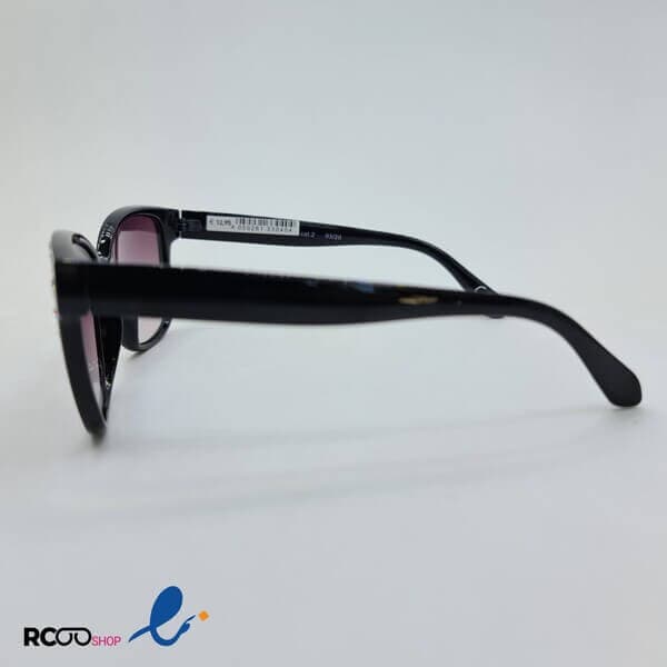 عینک آفتابی زنانه با فریم مشکی و نگین دار کد 324-845 — تصویر ۵