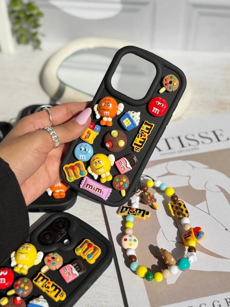 قاب M&M’S برجسته آیفون و سامسونگ و شیائومی (کدC1850) مناسب برای Redmi Note 13 pro 5g — تصویر ۶