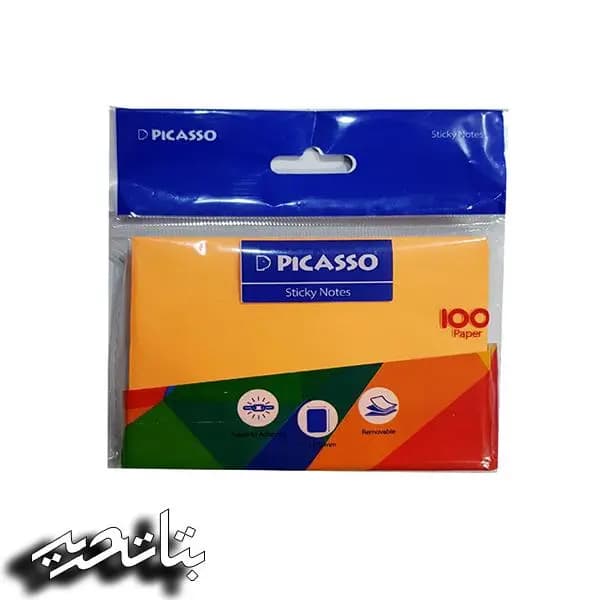 پیکاسو -نت چسبی 12*7 رنگی