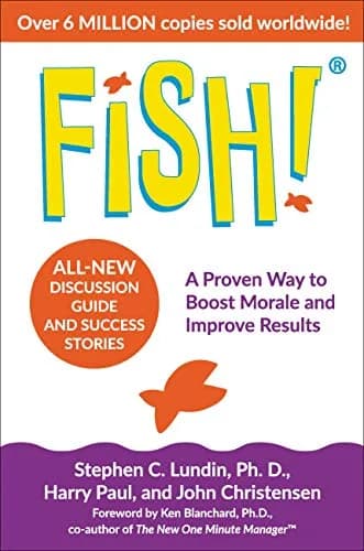و دانلود نسخه کامل کتاب زبان اصلی Fish!: A Proven Way to Boost Morale and Improve Results Kindle Edition PDF | دانلود کتاب خارجی